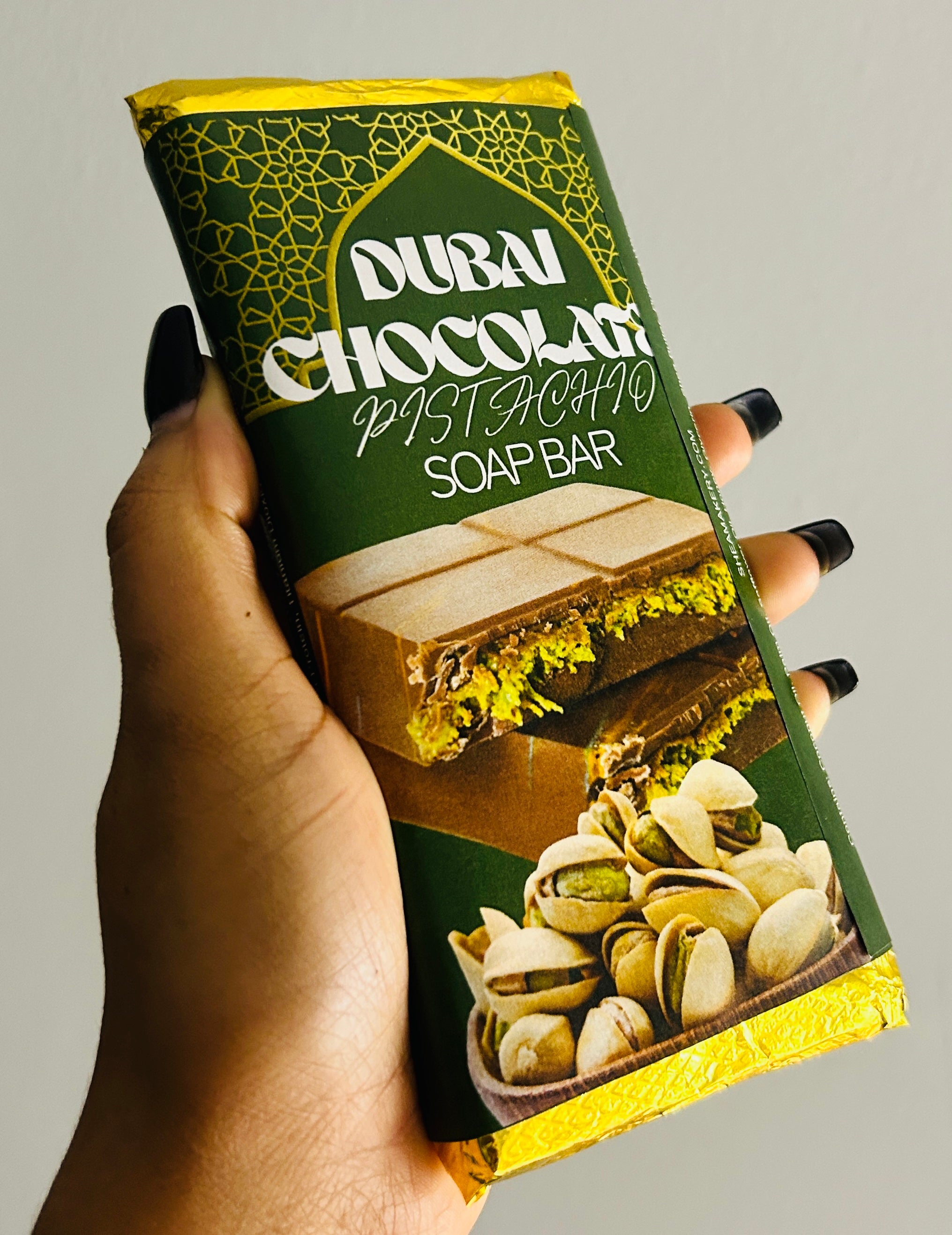 Dubai Chocolate Bar Soap + Scrub