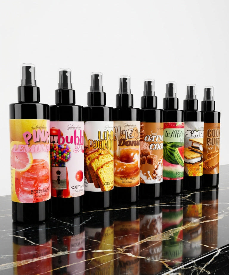 Sheamakery Body Mists in assorted scents