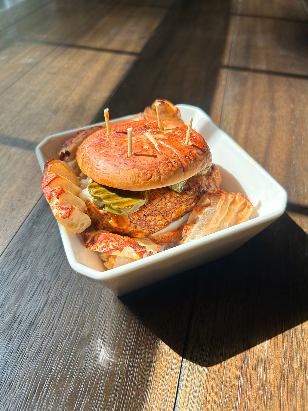 The Chicken Sandwich Candle