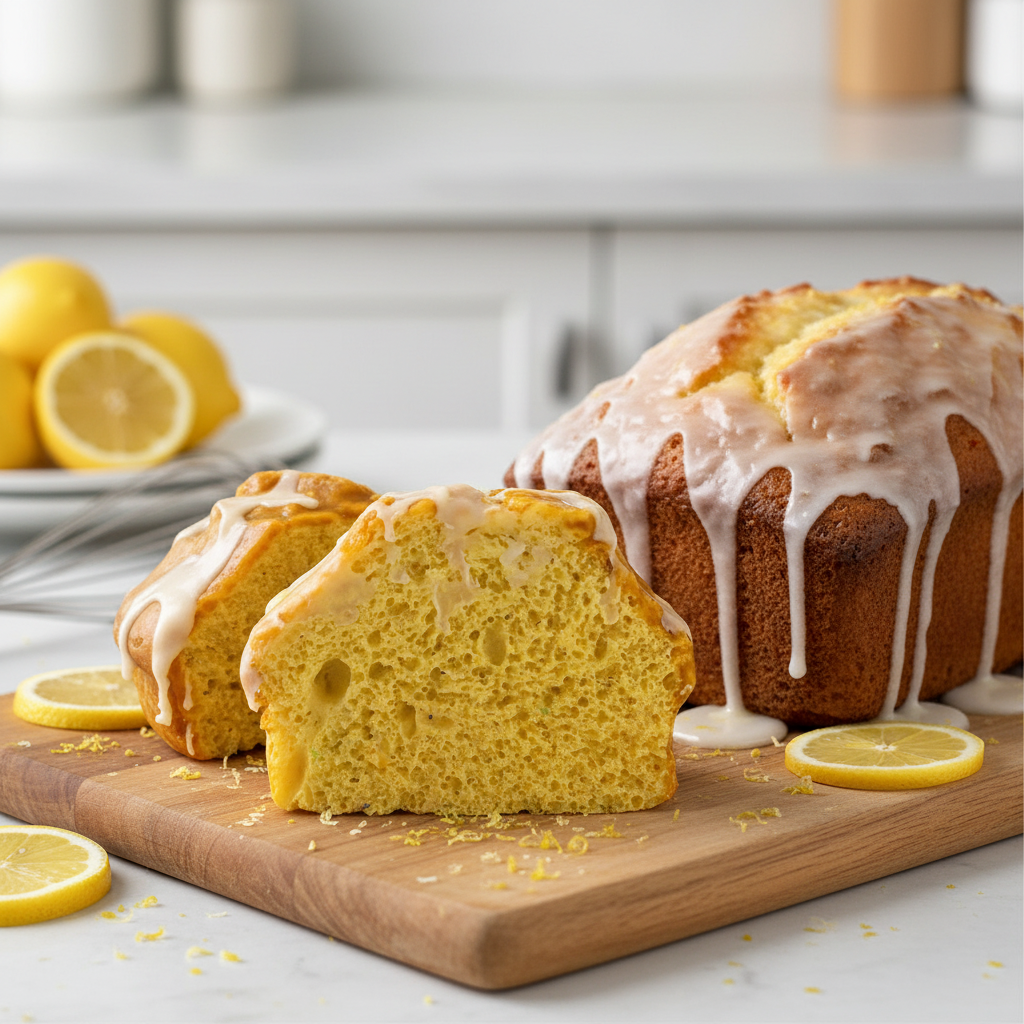 Iced Lemon Pound Cake Soaps