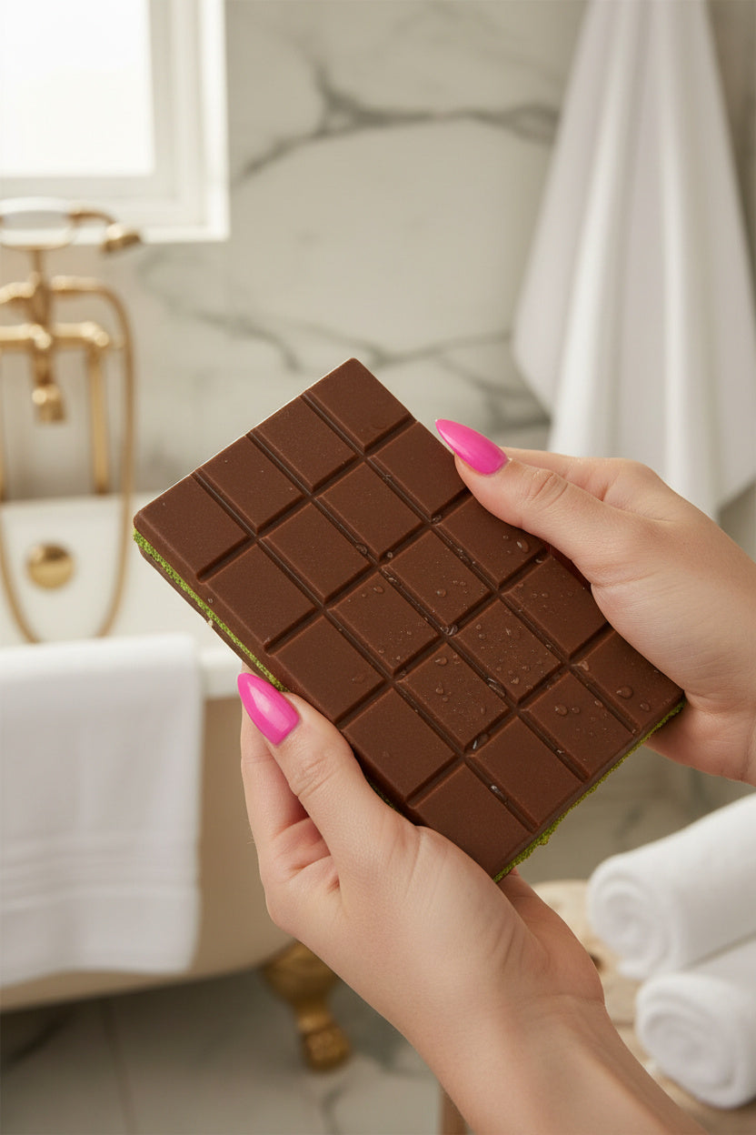 Dubai Chocolate Bar Soap + Scrub
