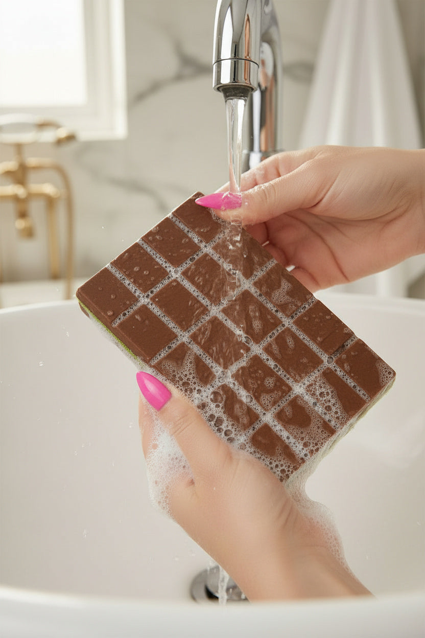 Dubai Chocolate Bar Soap + Scrub