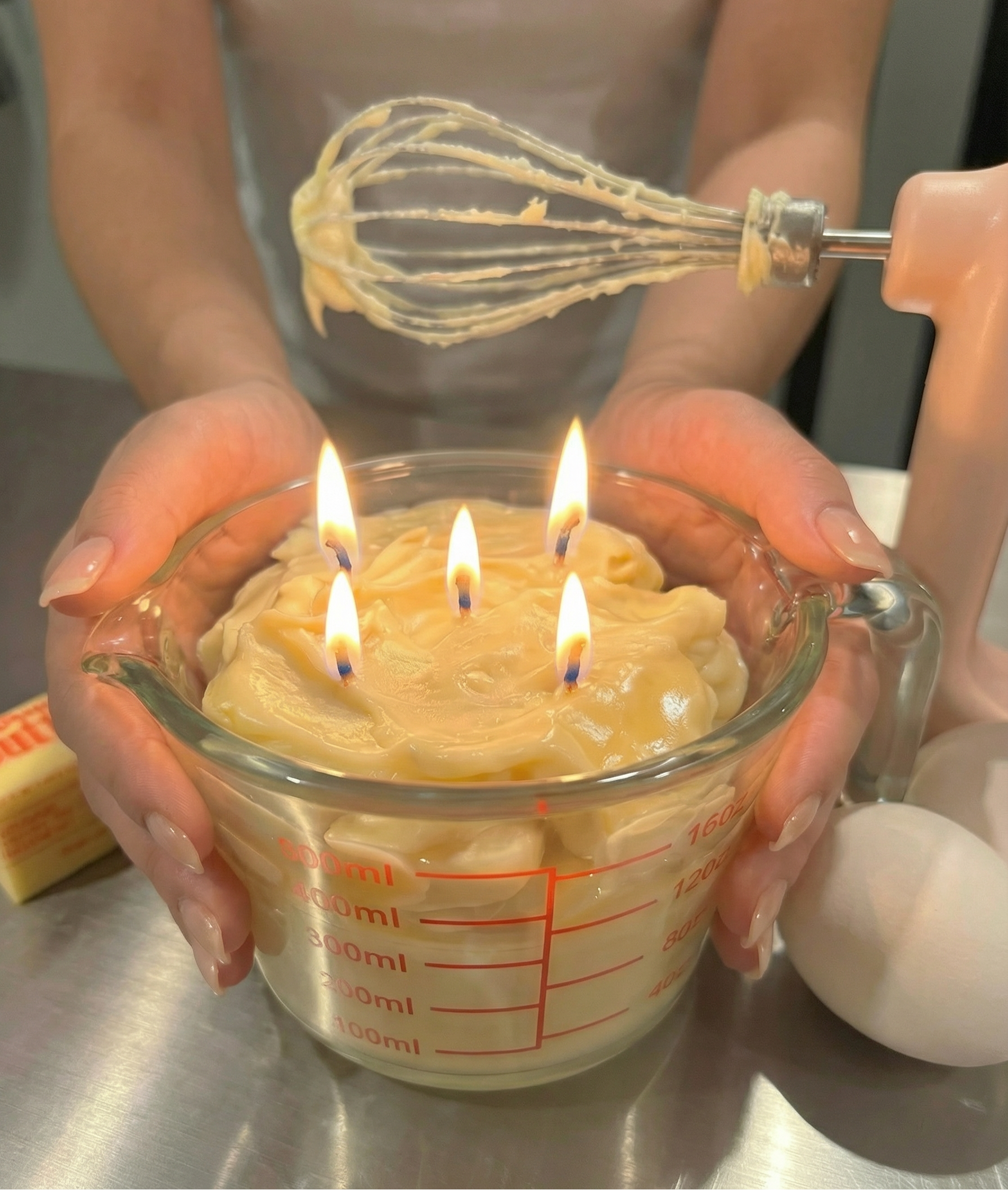 Vanilla Cake Batter Candle