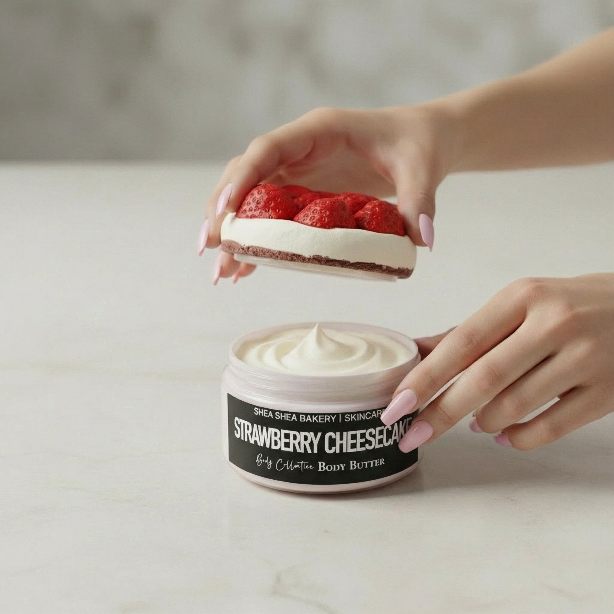 The Sheamakery Strawberry Cheesecake™