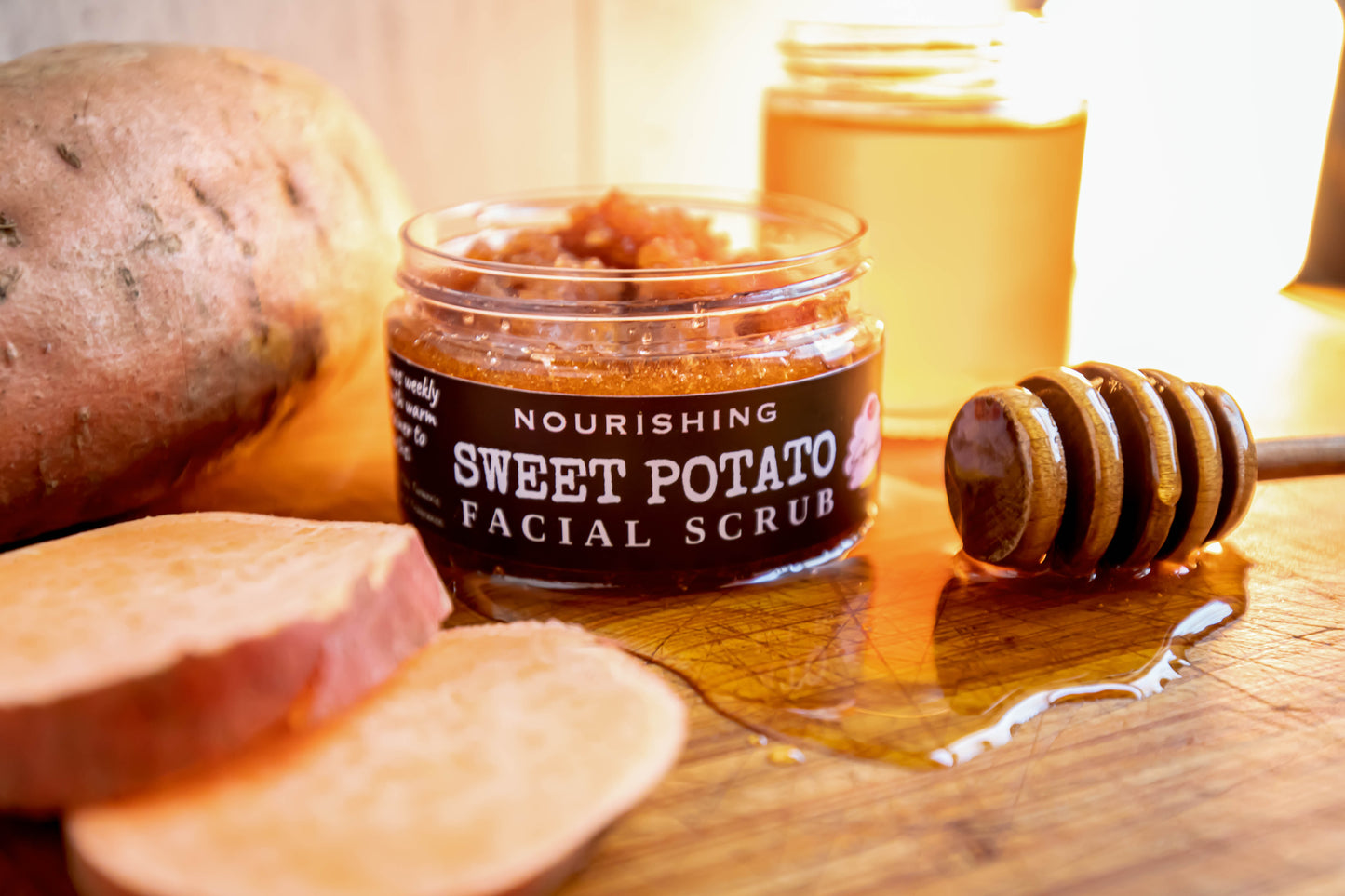 Sweet Potato Facial Scrub