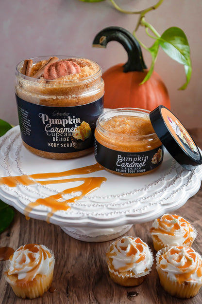Pumpkin Caramel Cupcake Deluxe Body Scrub