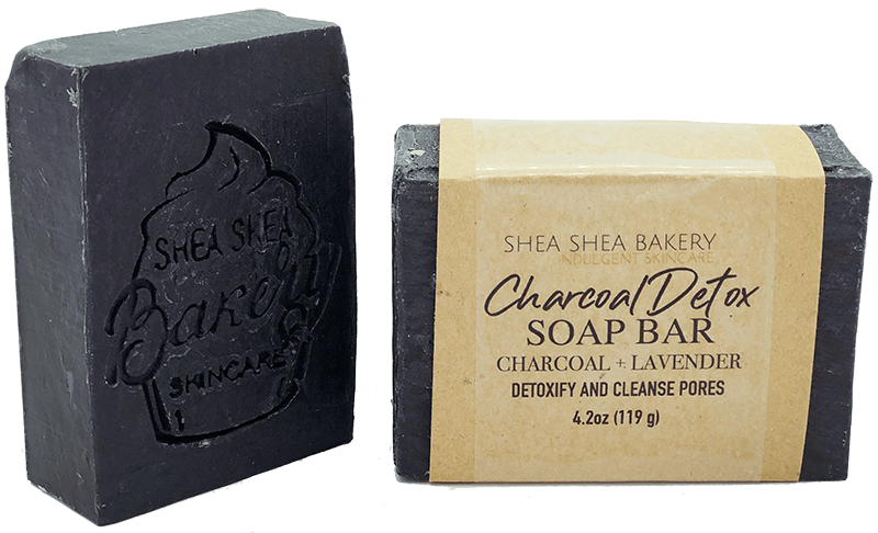 Charcoal Detox Soap Bar - Sheamakery Skincare