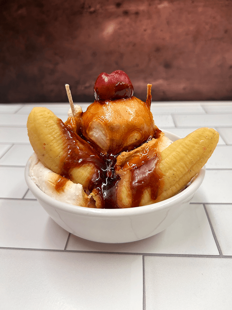 Banana Split Ice Cream Candle - Sheamakery Skincare