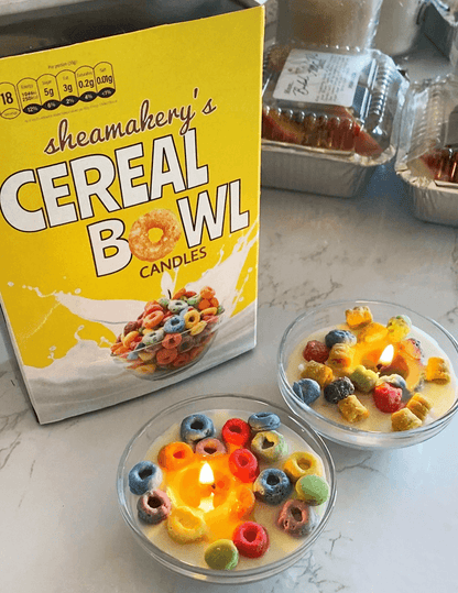 Cereal Candle Gift Set - Sheamakery Skincare