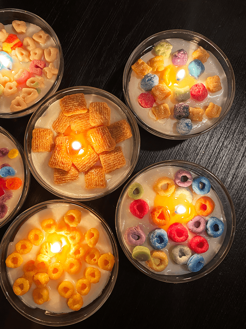 Cereal Candle Gift Set - Sheamakery Skincare