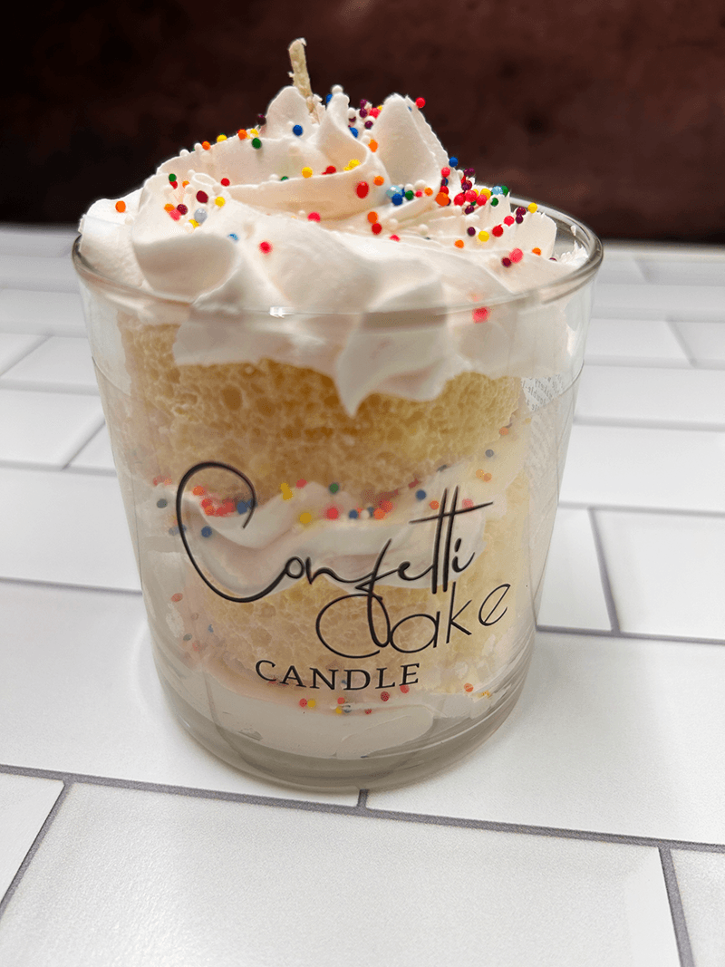 Confetti Cake in a Cup Candle™ - Sheamakery Skincare