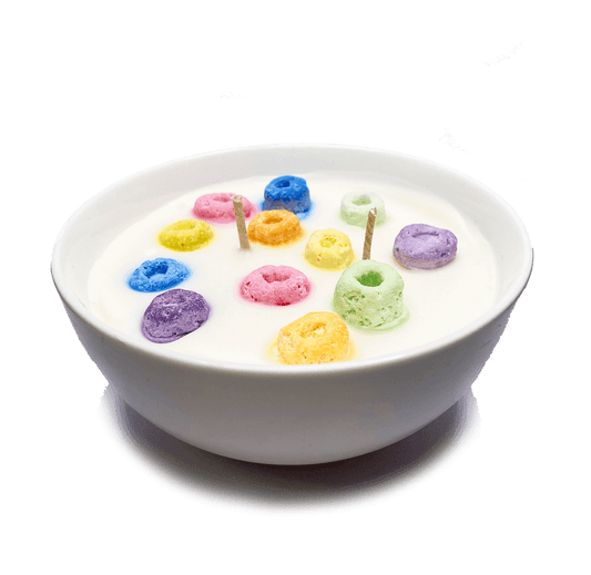 Frooty O's Cereal Candle