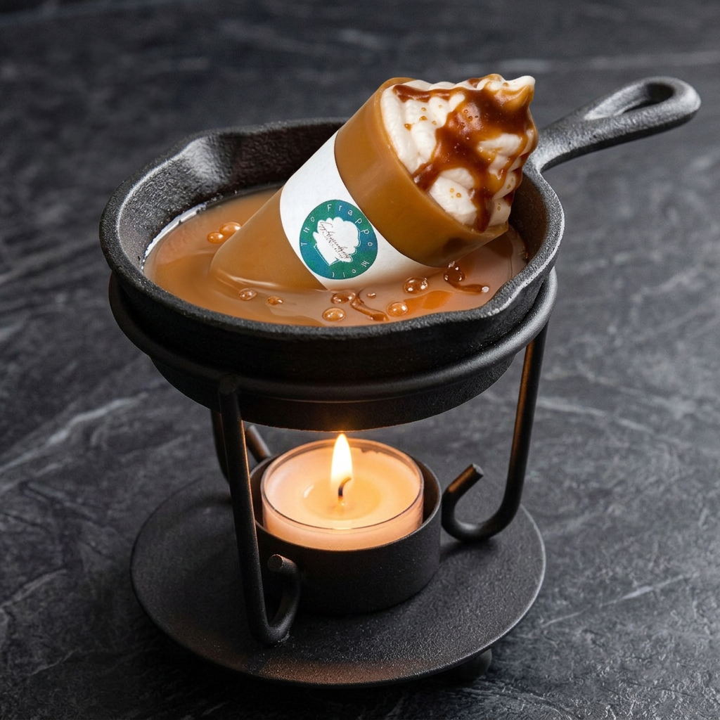 Cast Iron Skillet Wax Burner