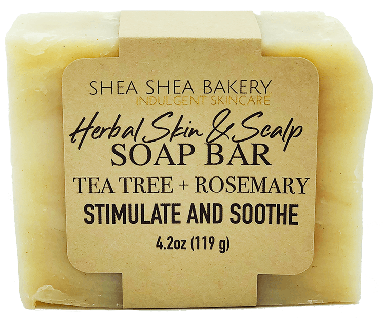 Herbal Skin & Scalp Soap Bar - Sheamakery Skincare