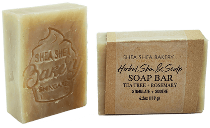 Herbal Skin & Scalp Soap Bar - Sheamakery Skincare