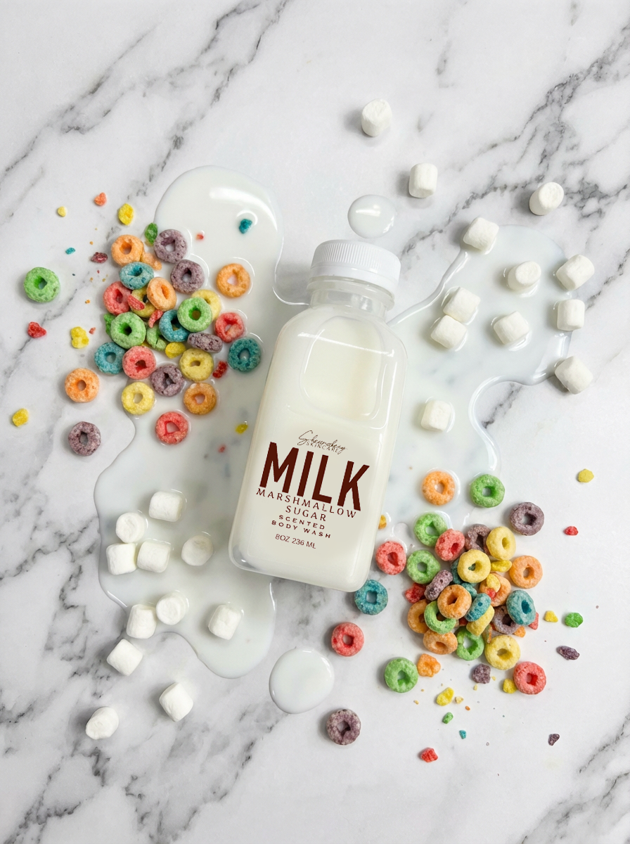 Mini Milk Jug Body Wash
