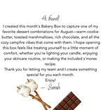 Bakery Box™ Monthly Subscription- August 2026